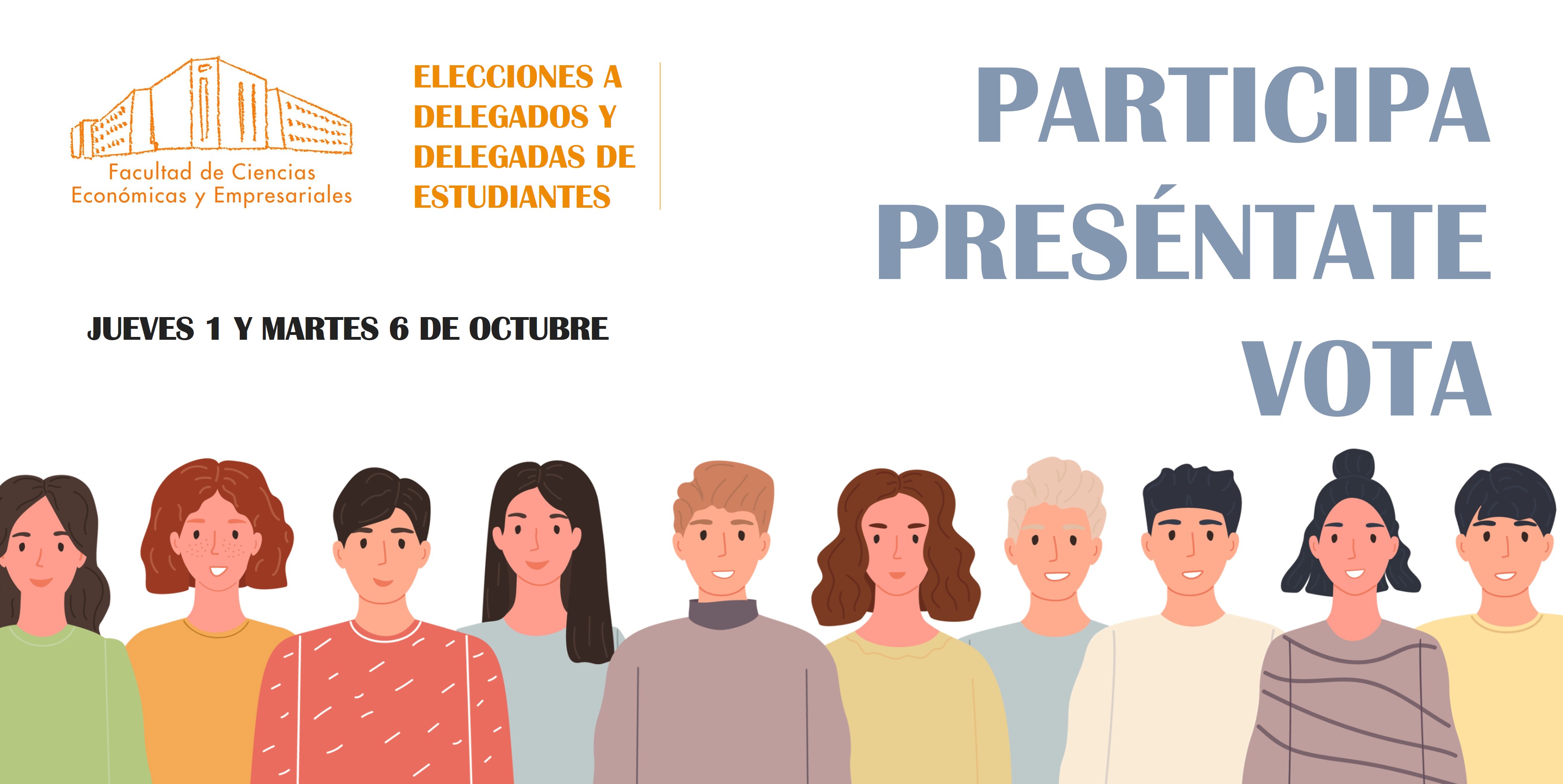 Elecciones a Delegados 26-27 los días 1 y 6 oct